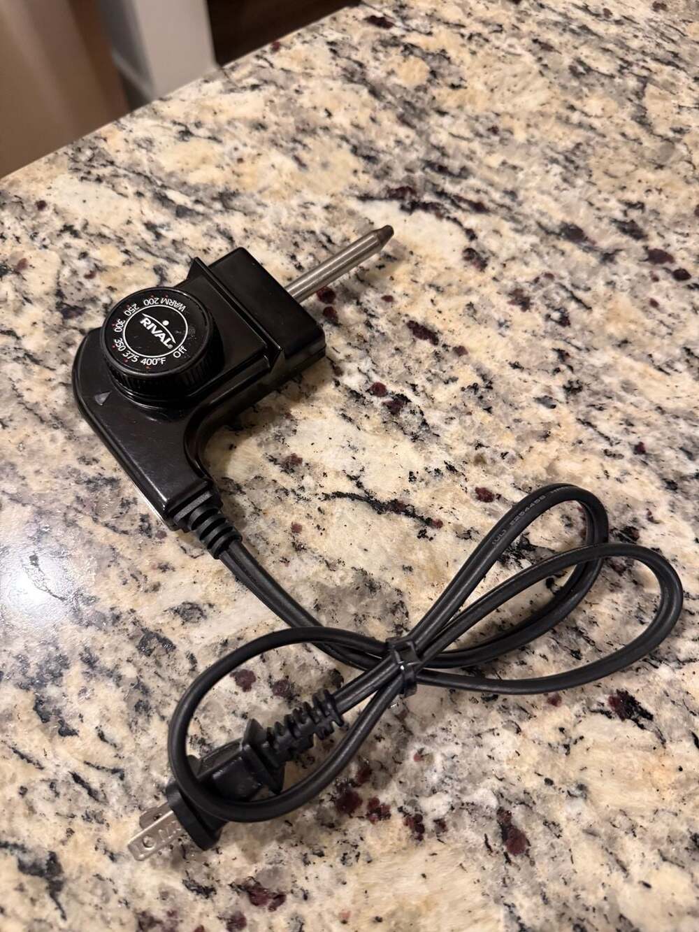 Rival JH005-4 Griddle Skillet Control Power Cord E255788 Probe tested